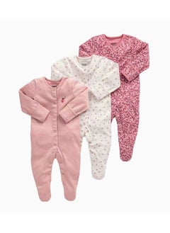 Buy Cotton Newborn Bodysuit Baby Clothes Three-piece Set in UAE