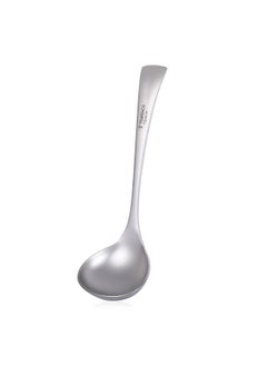 اشتري Pure Titanium Long Handle Soup Spoon Outdoor Camping Household في السعودية