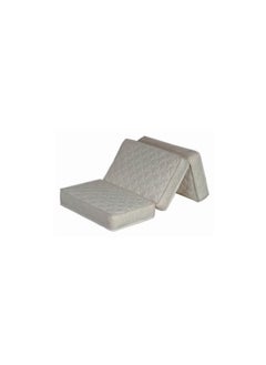 Buy INFINI HOMES Single High Density Foam Folding Mattress White (90W X 180L X 10H) in UAE