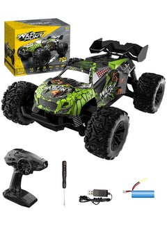 اشتري RC High Speed Car 2.4Ghz, Monster Trucks 1:20 Scale Remote Control Car for Kids with 1 Rechargeable Batteries, Electric Toy Car Gift for Kids في الامارات