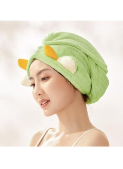 Buy Hair Drying Towels Spa Hair Wrap Light Weight Soft and Absorbent in UAE