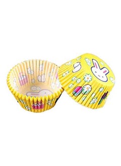 اشتري 100 Pcs Diy Muffins Paper Cupcake Wrappers Decorating Tool في مصر