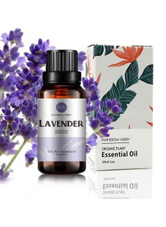 اشتري Lavender Essential Oil (30ML), 100% Pure Natural Organic Aromatherapy Lavender Oil for Diffuser, Massage, Skin Care, Yoga, Sleep في السعودية