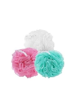 Buy 3-piece bath loofah set (different colors) in Egypt