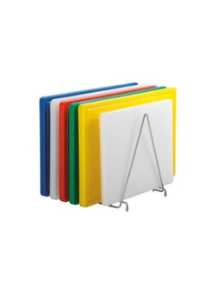 اشتري Multi-colored plastic cutting board, 30*40*2 cm, yellow في مصر