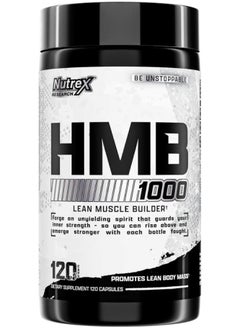 Buy HMB 1000 Muscle Protector And Size Enhancer 120 Capsules in UAE