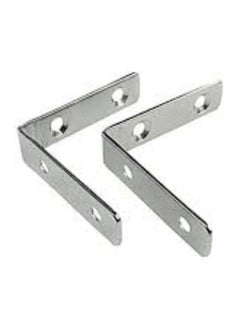 Buy KNP Heavy Duty GI Angle Bracket (1x1 Inch) Pack of 10 brackets are designed to provide robust support and reinforcement in various construction, woodworking, and DIY projects. in UAE