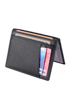 Buy Card Holder Wallet Minimalist Slim Pop Up Front Pocket  Small RFID Blocking Leather For Men or Women Credit Cards in UAE