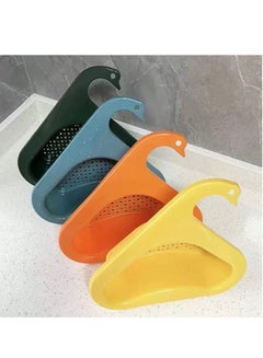 Buy Swan Drain Basket Sink, Kitchen Sink Strainer, Multifunctional Kitchen Triangular Sink Filter, Hanging Kitchen Sink Accessories Multicolor 3 Pieces in Saudi Arabia