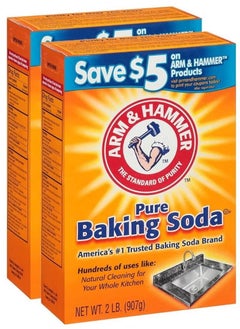 Buy Pack of 2 Pure Baking Soda Box - 2x907g in Saudi Arabia