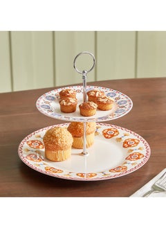 اشتري Majestic 2-Tier Cake Stand 27 cm في الامارات