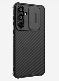 Buy Case Compatible with Samsung Galaxy A55 Case, Slide Cover Camera Lens Privacy Protection Hard PC Back Soft TPU Bumper Protective Cover for Samsung Galaxy A55 (Black) in Saudi Arabia