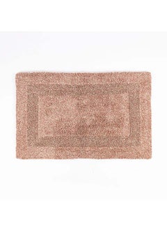 Buy Melange Fashion Bath Mat, Elderberry - 80x50 cm in UAE