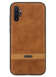اشتري Rich Boss Leather Back Cover For Samsung Galaxy Note 10 Plus (Light Brown) في مصر