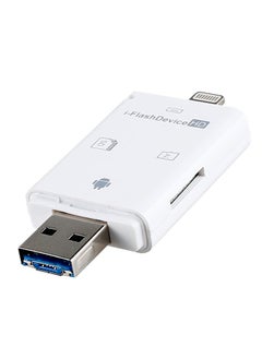 اشتري OTG 3 in 1 SD USB Memory Card Reader Adapter في السعودية