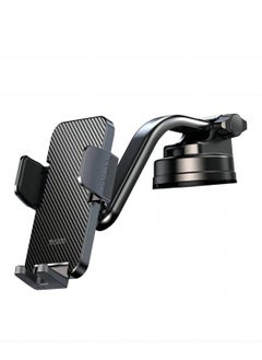 Buy Yesido C172 Car Holder 360 Rotating Flexible Adjustable Long Arm Windshield Dashboard Car Phone Holder - Black in Saudi Arabia