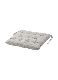 Buy Chair Cushion Outdoor Grey 50x50cm in UAE