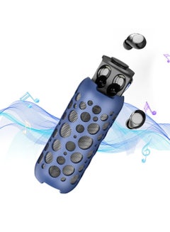 Buy Bluetooth Speakers with Earbuds Wireless Headphone Speakers IPX5 Waterproof with RGB Lights in Saudi Arabia