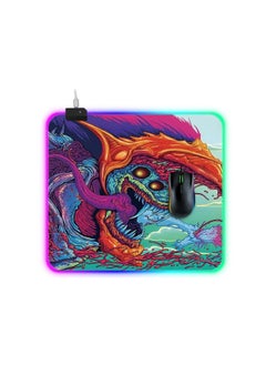 اشتري Computer Monster Pattern Illuminated Mouse Pad, Size: 45 x 40 x 0.4cm في السعودية