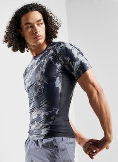 اشتري Heatgear Isochill Printed Compression T-Shirt في الامارات