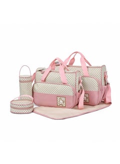 Buy The new multi-functional mother and baby backpack shoulder bag waterproof portable travel mother backpack diaper bag in UAE