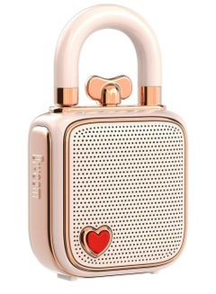 Buy Divoom Love Lock Portable Speaker Pink in UAE