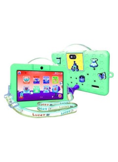 اشتري Oteeto Tab 5 Travel Mate 7 inch IPS LED Display 5G Wifi Kids Tablet with 4GB RAM and 128GB ROM and 300OmAh Battery (Green) في الامارات