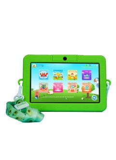 Buy Oteeto Tab 5 Travel Mate Kids 7 Inch Display Tablet With 4GB RAM 128 GB ROM and 3000 mAh Battery Green in Saudi Arabia