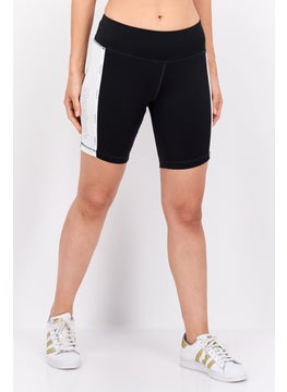 Buy Women Sportswear Fit Training Short, Black/White in UAE