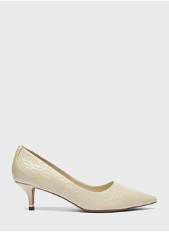 اشتري Close Toe Mid Heels Pumps في الامارات