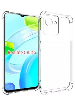 Buy Realme C30 / C30s Shockproof And High-quality Case Fully Protects - Transparent in Egypt