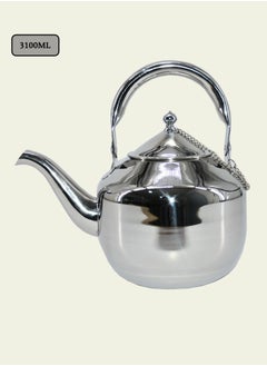 Buy Kettle Tea 3.1 l Stailess Steel in Saudi Arabia