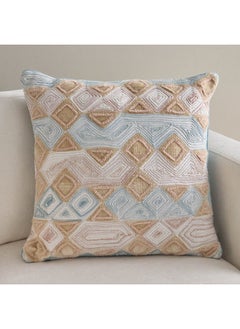 اشتري Warm Oasis Varia Chenille Dori Jacquard Filled Cushion 50 x 50 cm في الامارات