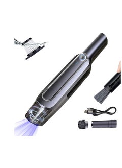 Buy TYCOM Handheld Vacuum Cordless, Strong Suction Hand Vacuum Cleaner, 120W Rechargeable Hand Vacuum Lightweight Wet Dry Vacuum for Pet Hair, Home and Car Cleaning (Black) in UAE