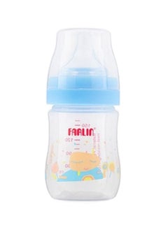 Buy Pp Wide Neck Feeding Bottle 150ml Blue in UAE