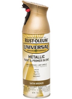 Buy Universal All Surface Spray Paint, 11 oz, Metallic Satin Bronze in UAE