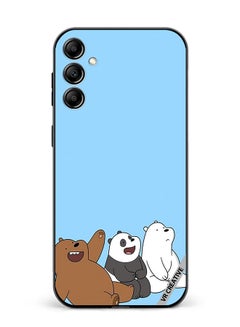 اشتري Protective Case Cover For Samsung Galaxy A34 3 Cute Teddy Design Multicolour في الامارات