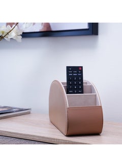 Buy Aydin Remote Control Holder 30X10X15cm-Brown in UAE