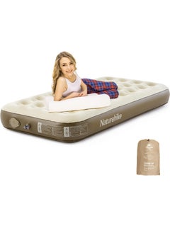 Buy Deluxe king size inflatable mattress (with built-in pump), 190*90cm extra wide inflatable mattress, suitable for home, camping, travelling, formaldehyde free in Saudi Arabia