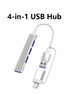 اشتري USB Hub with PD Charging, Type C to HDMI 4K Adapter, 2-in-1 Multiport USB C Hub في السعودية