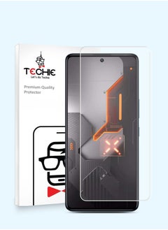 اشتري HD Tempered Glass Screen Protector for Infinix GT 10 Pro - Anti Reflection Anti Bubbles 9H Hardness 0.33 mm Rounded Edges Easy Installation في السعودية