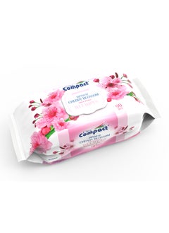 Buy Cherry Blossom Scented Wet Wipes, 90 Wipes in Saudi Arabia