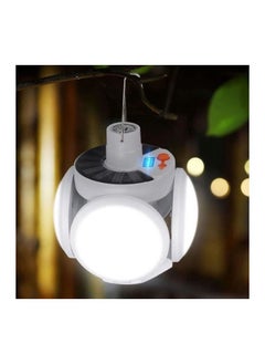 اشتري Led Light Bulb with 3 Levels Dimmable Hanging Rechargeable Outdoor Portable Light في مصر