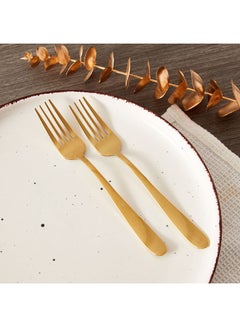 اشتري Columbus 2-Piece Dinner Fork Set 19 x 1.7 x 2.5 cm في الامارات