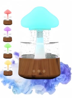 Buy Rain Cloud Humidifier Water Drip, Rain Cloud Diffuser, Mushroom Diffuser, Cloud Humidifier Rain Drop for Sleeping in Saudi Arabia