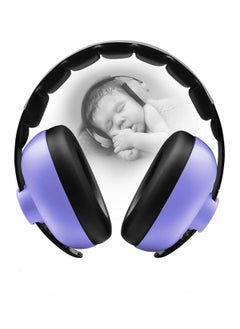 اشتري Noise Cancelling Headphones for Babies Aged 3 Months to 2 Years in Purple Color في الامارات