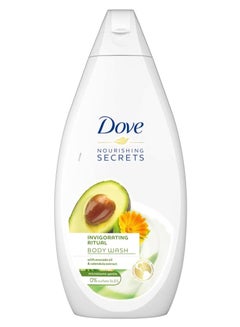 Buy Dove Invigorating Ritual Body Wash with Avocado Oil & Calendula extract - 500ml in UAE