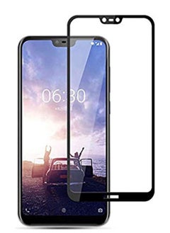 اشتري Tempered Glass Protector For Nokia 6.1 PLUS(X6) 2018 - Black في مصر