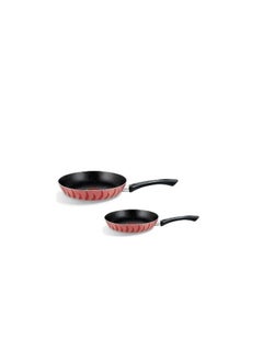 Buy Tefal Flame Frying Pan Size 24+20 in Saudi Arabia