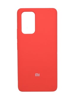 Buy Silicone Protective Case for Xiaomi Redmi Note 10 Pro Max Slim Stylish Cover with Inside Microfiber Lining in UAE